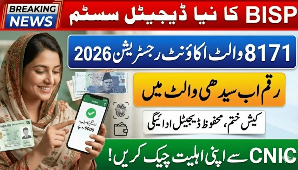 Complete Guide to BISP 8171 Web Portal Registration and Eligibility Check 2026